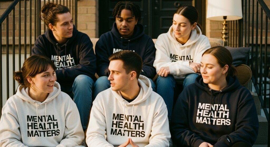 The Powerful Statement of the Mental Health Matters Hoodie