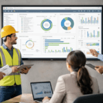 Top 7 construction ERP software solutions dashboard overview for construction management