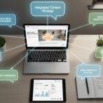 Your Topics Multiple Stories concept showing multiple storytelling paths connected to one main content strategy