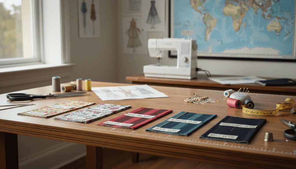 Nahttypen: The Complete Guide to Sewing Seam Types for Stronger and Better Garments